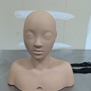 COPY - Cosmetology massage head with shoulder wig hat holder used condition by …